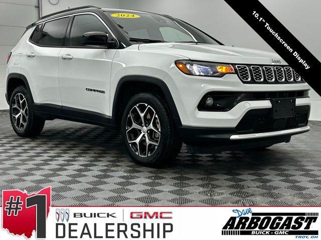 used 2024 Jeep Compass car, priced at $22,983