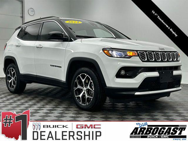 used 2024 Jeep Compass car, priced at $22,983