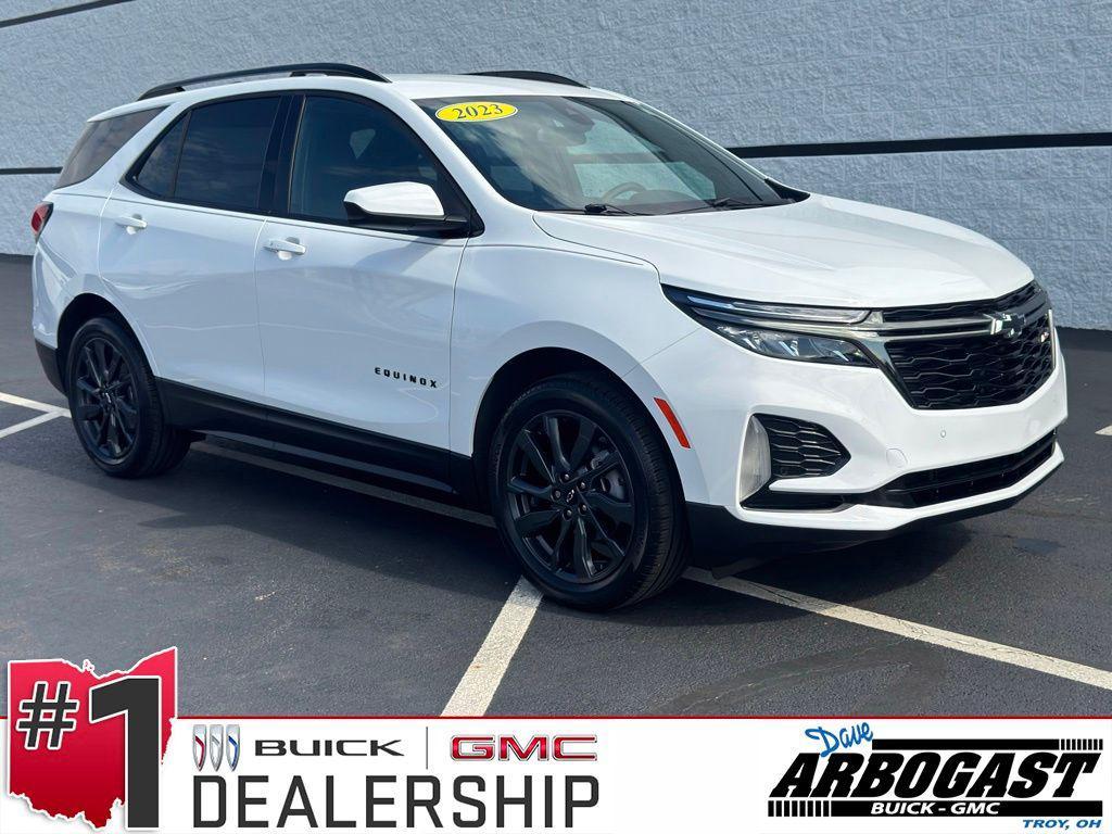 used 2023 Chevrolet Equinox car, priced at $25,598