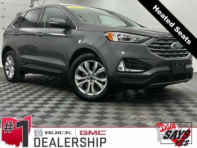 used 2021 Ford Edge car, priced at $18,996