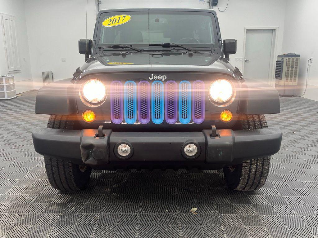 used 2017 Jeep Wrangler Unlimited car, priced at $15,996
