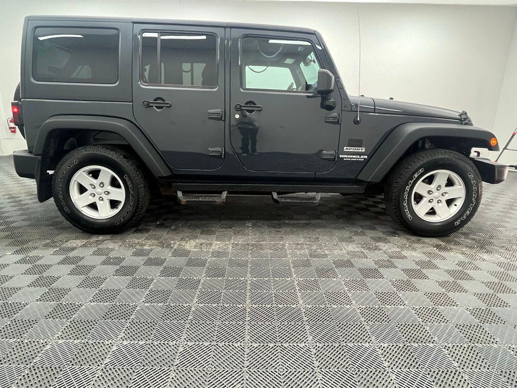 used 2017 Jeep Wrangler Unlimited car, priced at $15,996