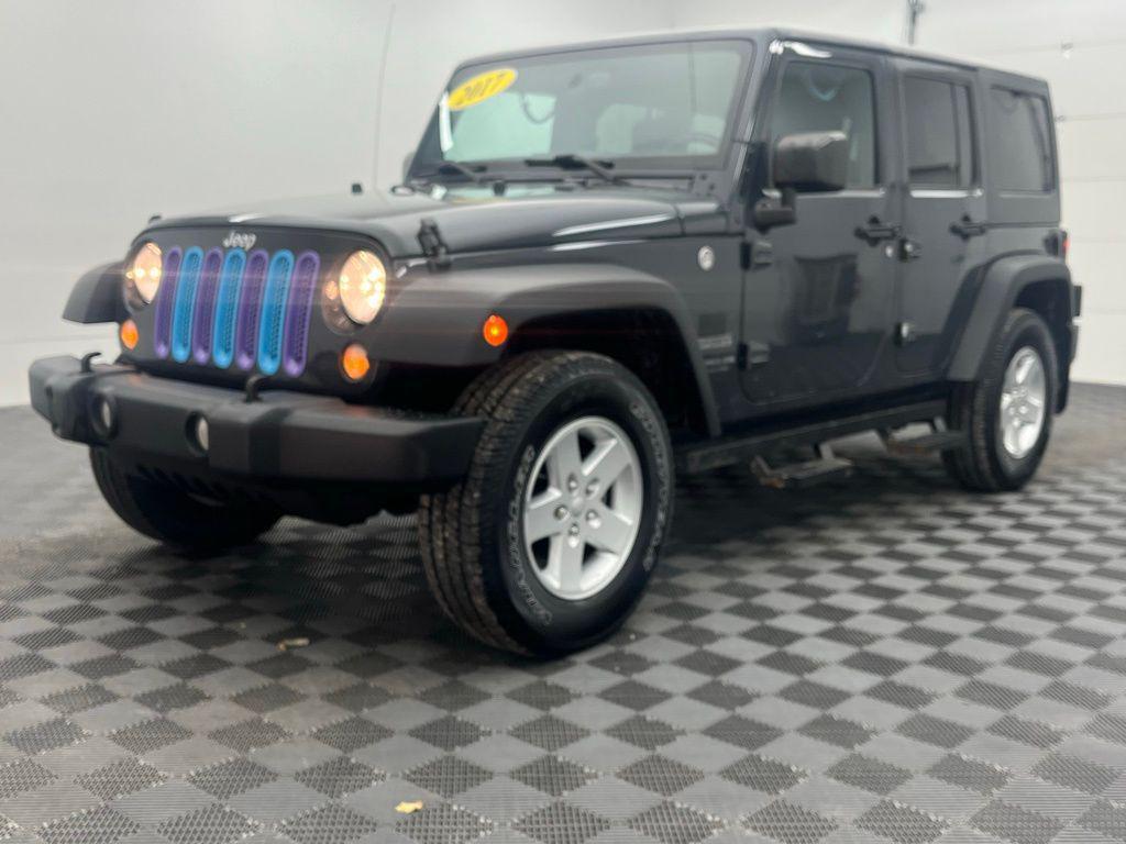 used 2017 Jeep Wrangler Unlimited car, priced at $15,996