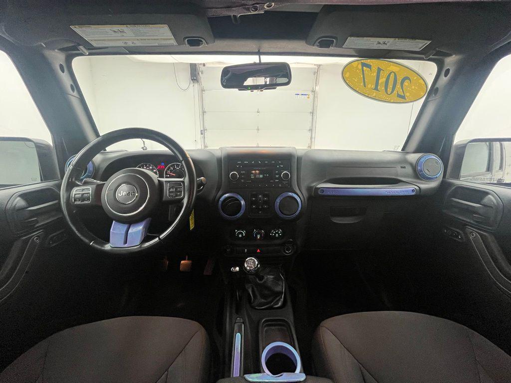 used 2017 Jeep Wrangler Unlimited car, priced at $15,996