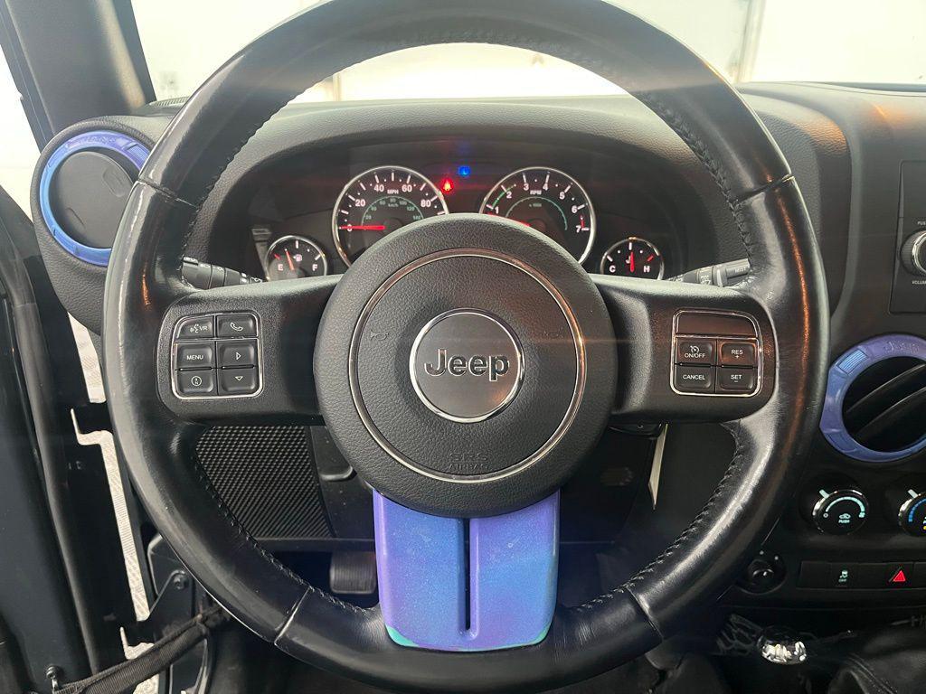 used 2017 Jeep Wrangler Unlimited car, priced at $15,996