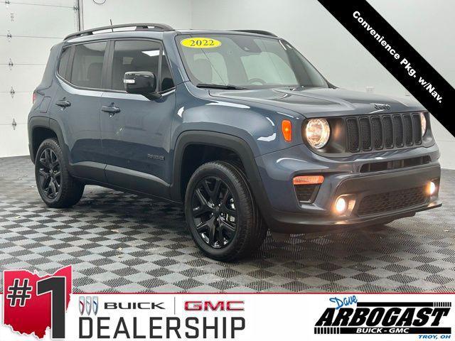 used 2022 Jeep Renegade car, priced at $21,289