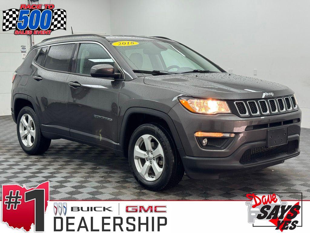 used 2018 Jeep Compass car, priced at $15,393