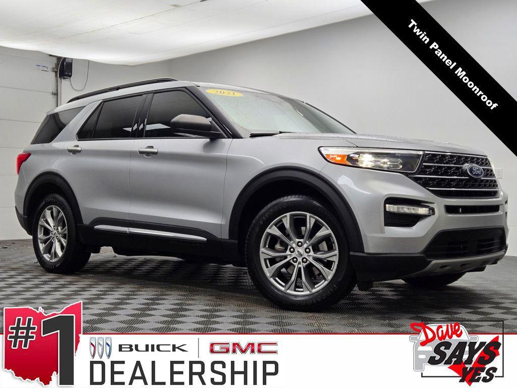 used 2021 Ford Explorer car, priced at $21,990