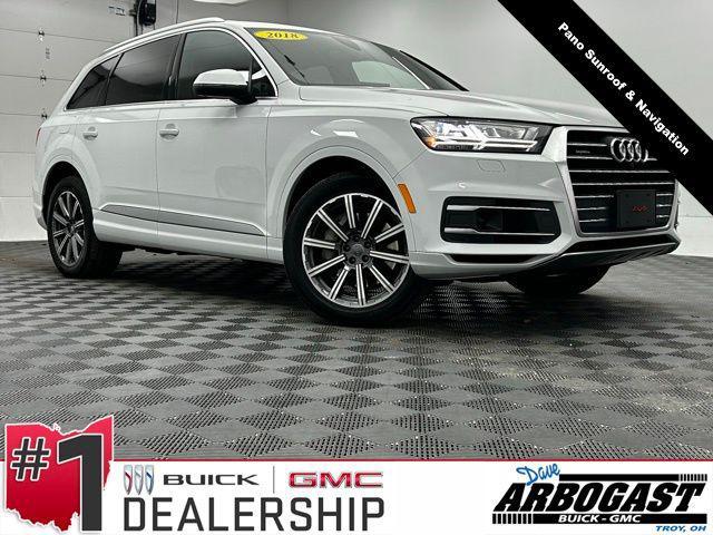 used 2018 Audi Q7 car, priced at $19,875