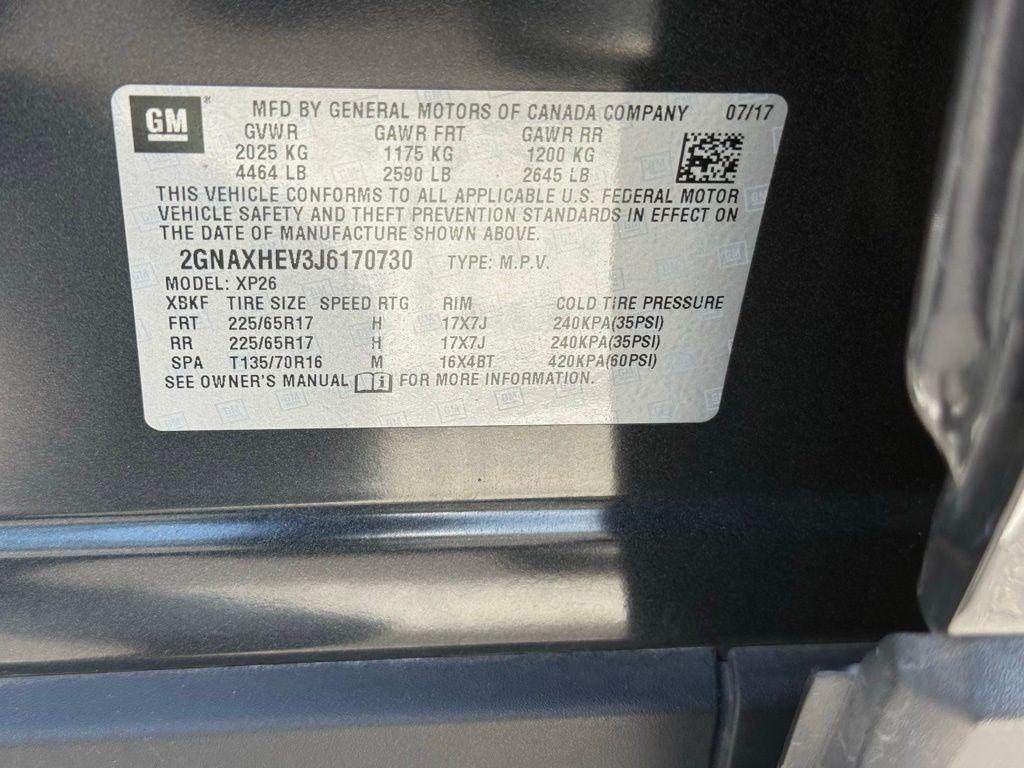 used 2018 Chevrolet Equinox car, priced at $15,999