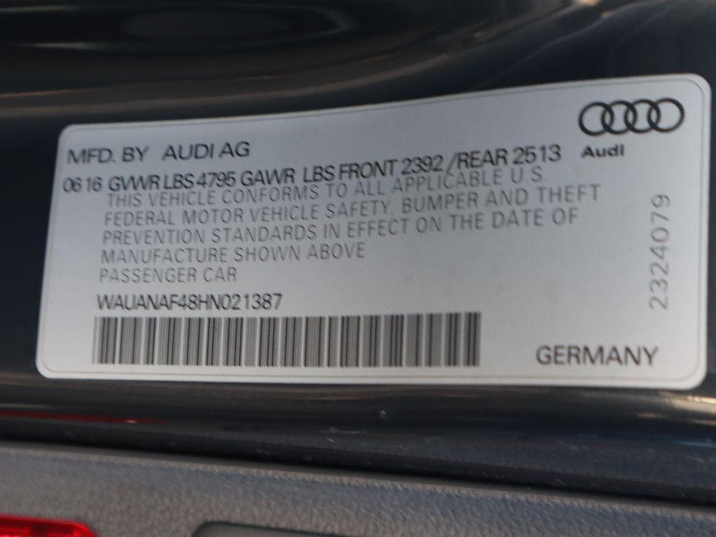 used 2017 Audi A4 car, priced at $13,999