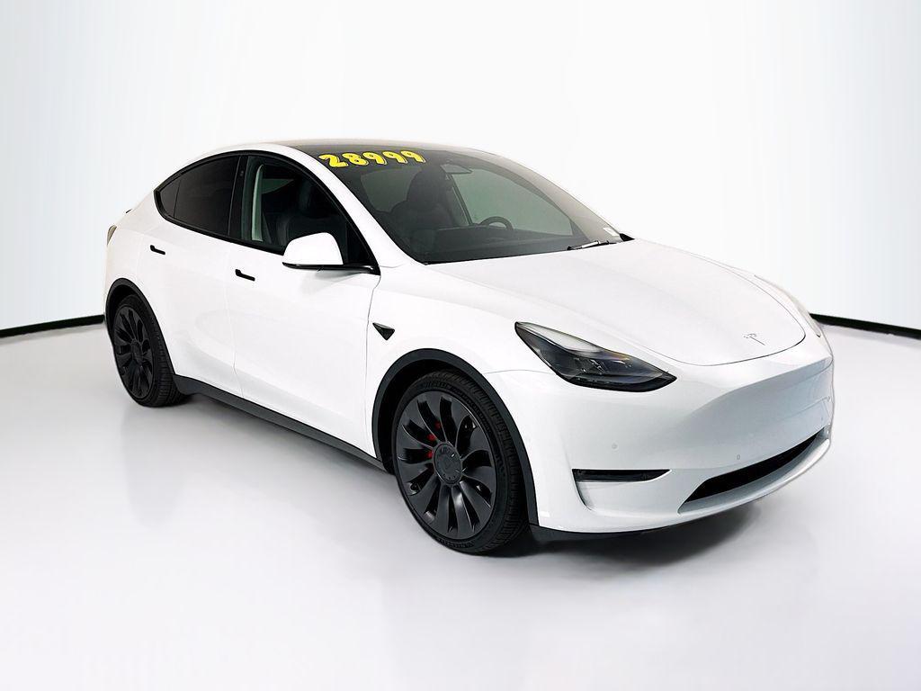 used 2022 Tesla Model Y car, priced at $28,498