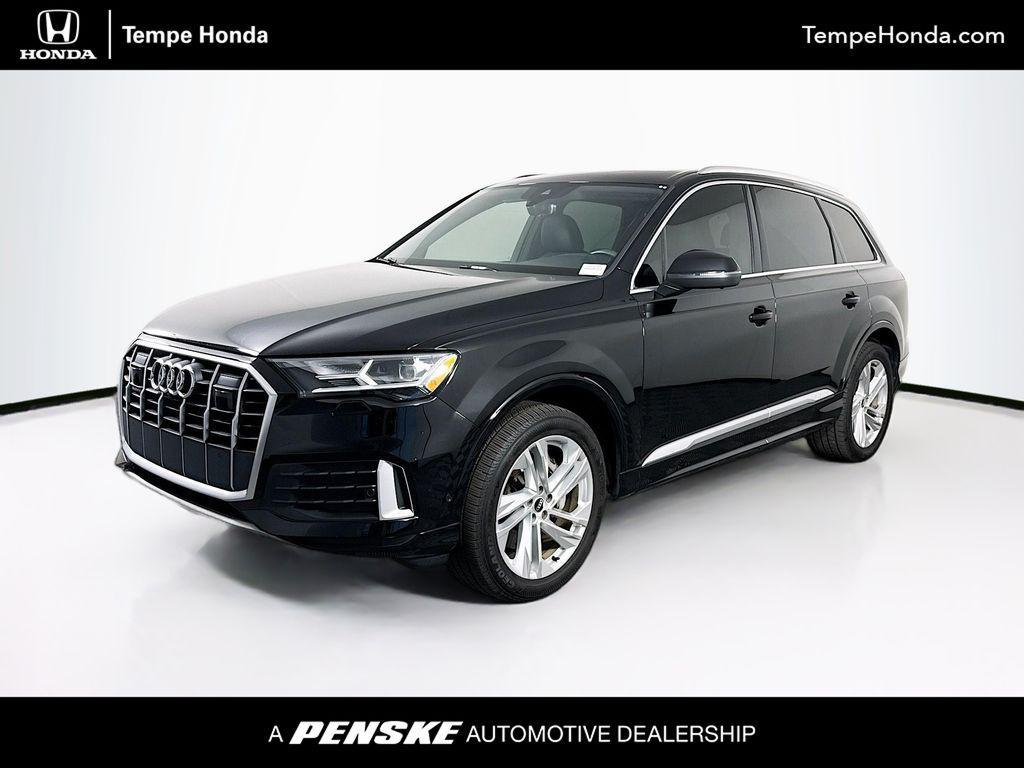 used 2021 Audi Q7 car, priced at $23,497