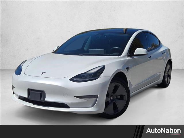 used 2021 Tesla Model 3 car, priced at $18,491