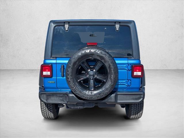 used 2021 Jeep Wrangler Unlimited car, priced at $22,756