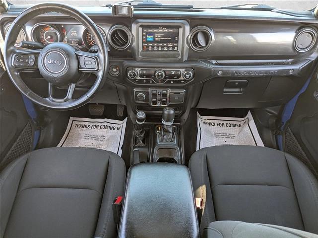 used 2021 Jeep Wrangler Unlimited car, priced at $22,756