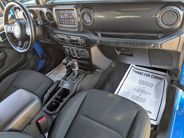 used 2021 Jeep Wrangler Unlimited car, priced at $22,756