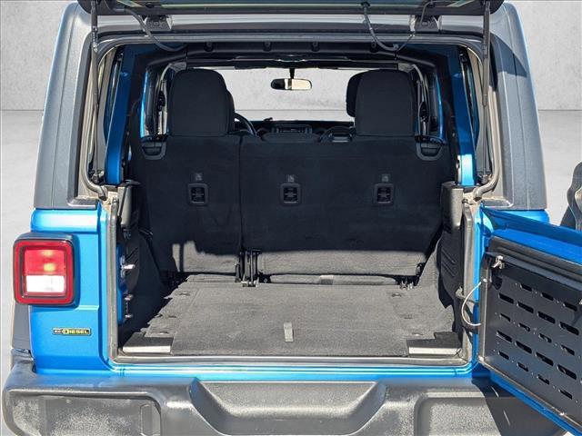 used 2021 Jeep Wrangler Unlimited car, priced at $22,756