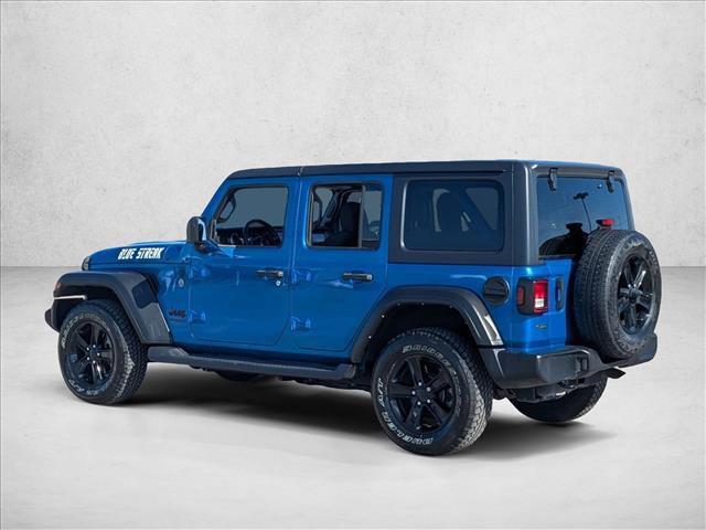 used 2021 Jeep Wrangler Unlimited car, priced at $22,756