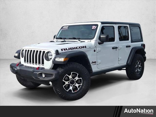 used 2021 Jeep Wrangler Unlimited car, priced at $28,887