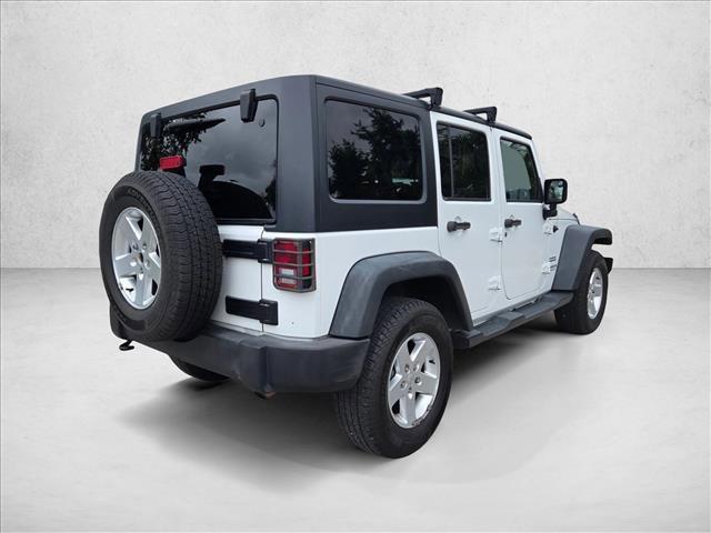 used 2015 Jeep Wrangler Unlimited car, priced at $12,449