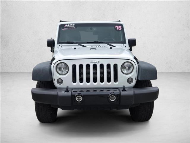 used 2015 Jeep Wrangler Unlimited car, priced at $12,449