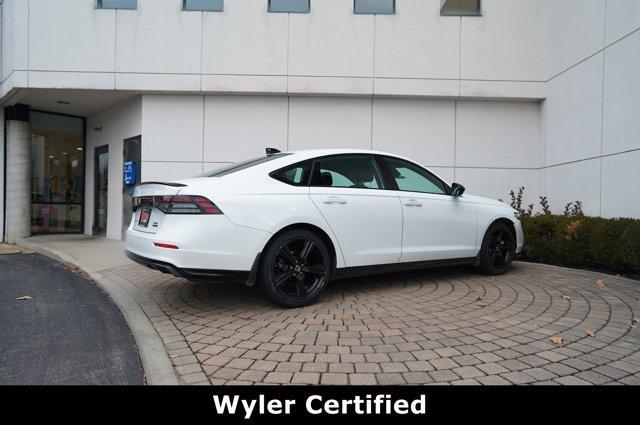 used 2023 Honda Accord Hybrid car, priced at $25,971
