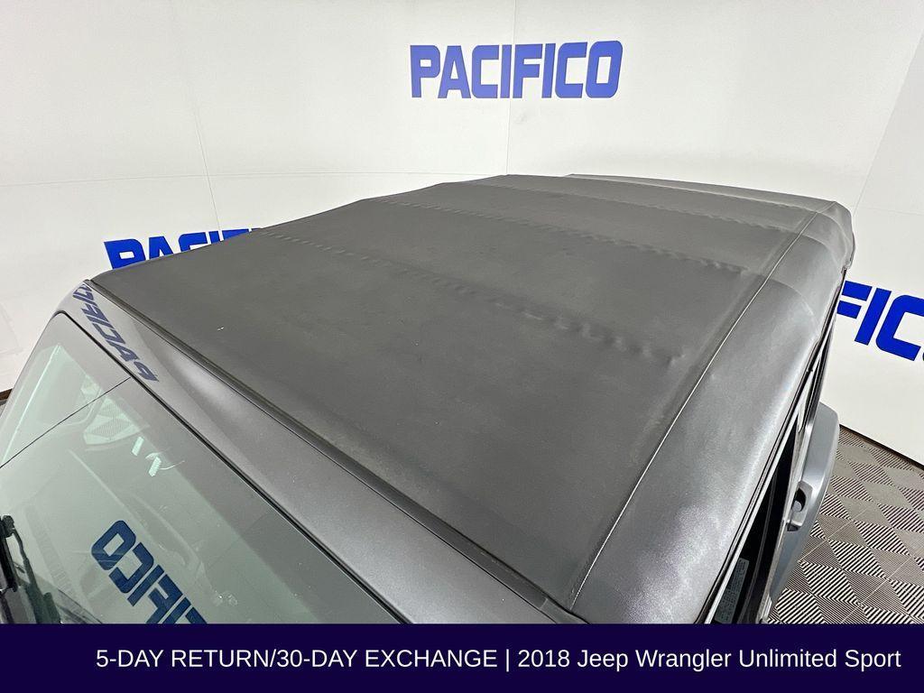 used 2018 Jeep Wrangler Unlimited car, priced at $18,990