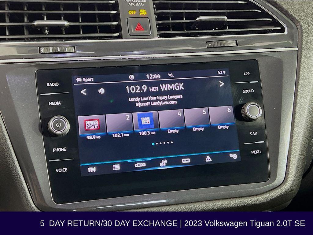 used 2023 Volkswagen Tiguan car, priced at $18,999