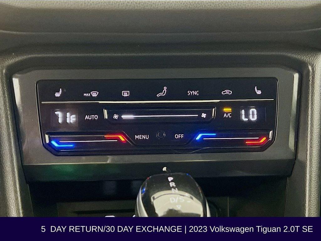 used 2023 Volkswagen Tiguan car, priced at $18,999
