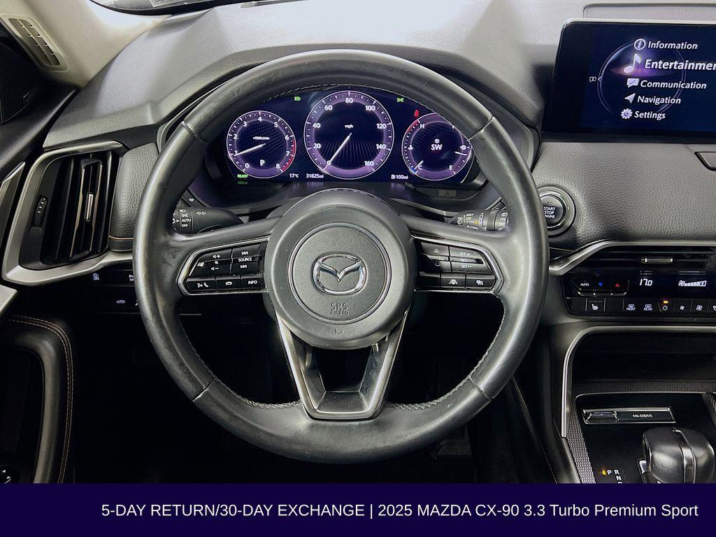 used 2025 Mazda CX-90 car, priced at $35,990