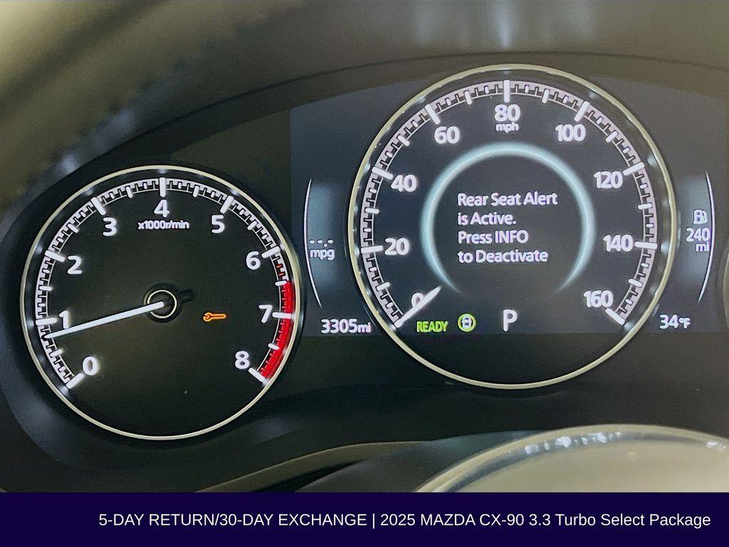 used 2025 Mazda CX-90 car, priced at $32,799