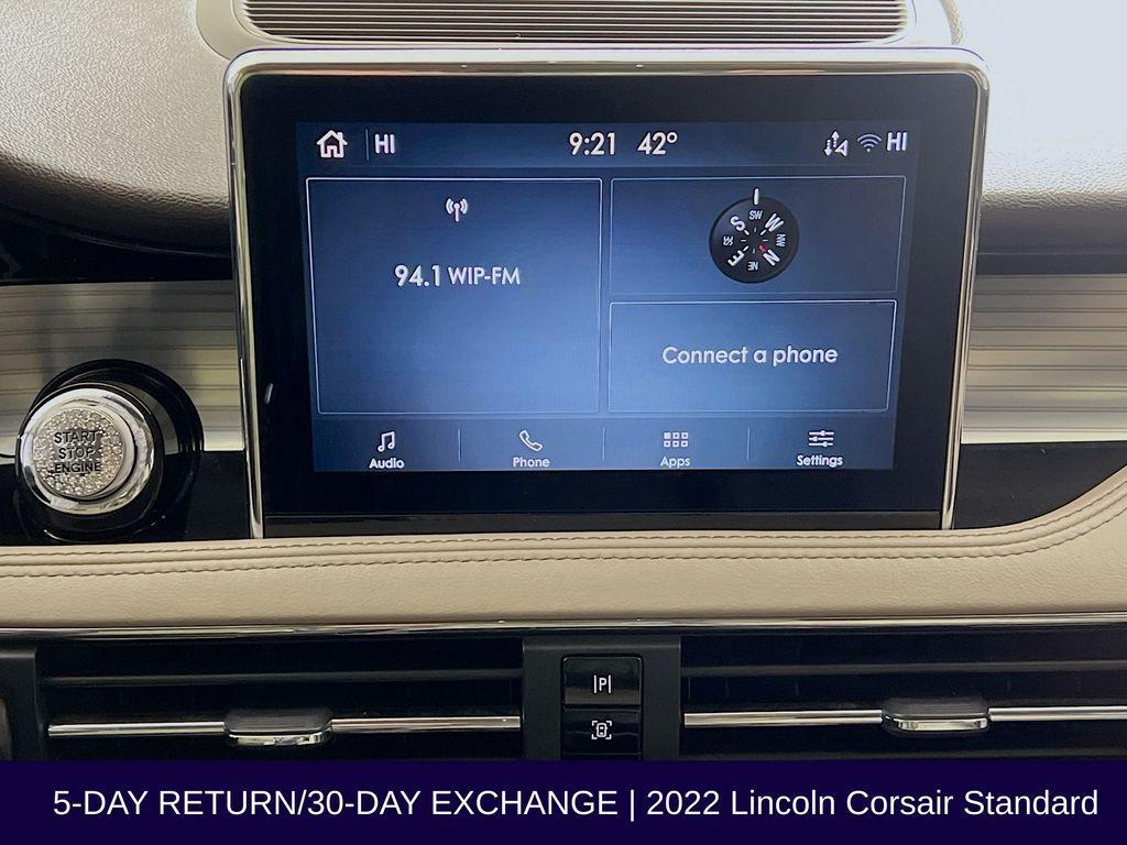 used 2022 Lincoln Corsair car, priced at $25,250