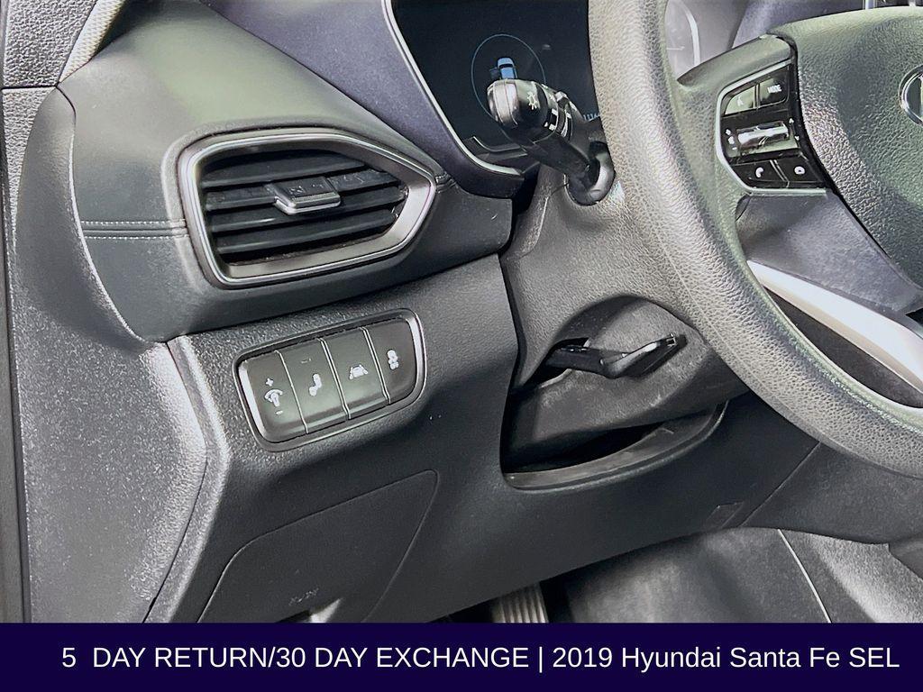 used 2019 Hyundai Santa Fe car, priced at $12,900