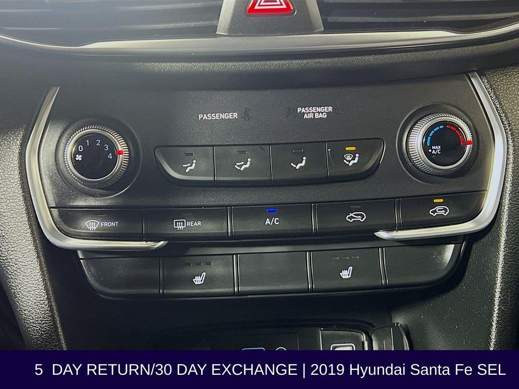 used 2019 Hyundai Santa Fe car, priced at $12,900