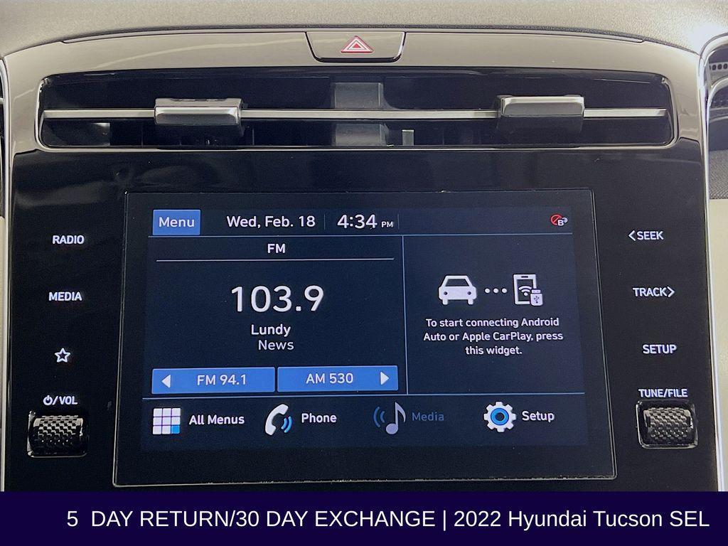 used 2022 Hyundai Tucson car, priced at $19,999
