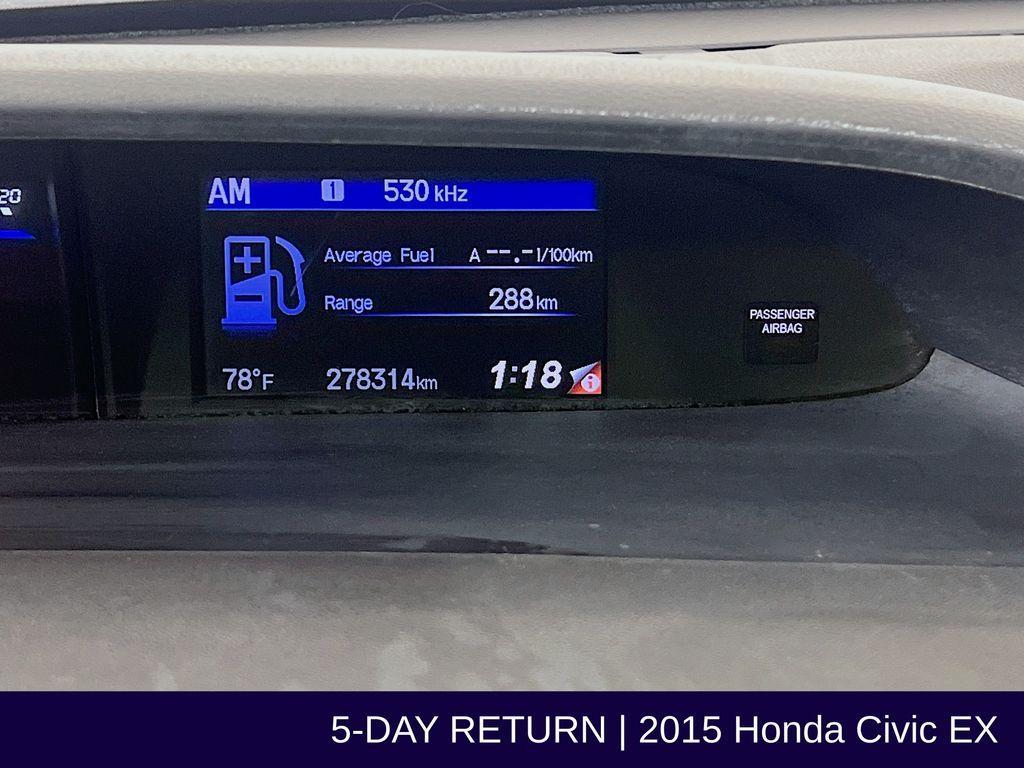 used 2015 Honda Civic car, priced at $8,990