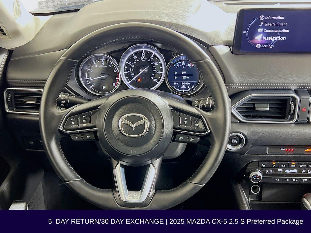used 2025 Mazda CX-5 car, priced at $27,480