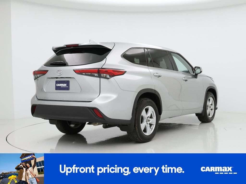 used 2021 Toyota Highlander car, priced at $28,998