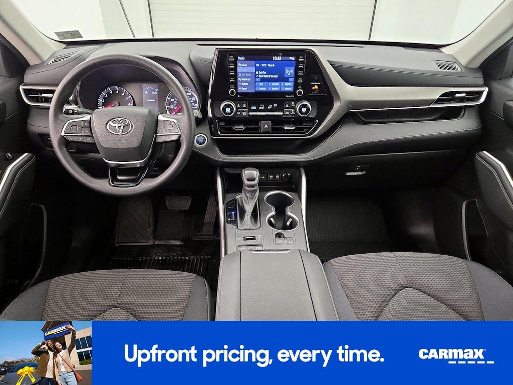 used 2021 Toyota Highlander car, priced at $28,998