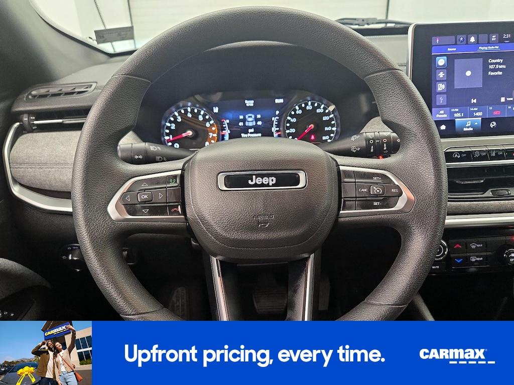 used 2023 Jeep Compass car, priced at $20,998