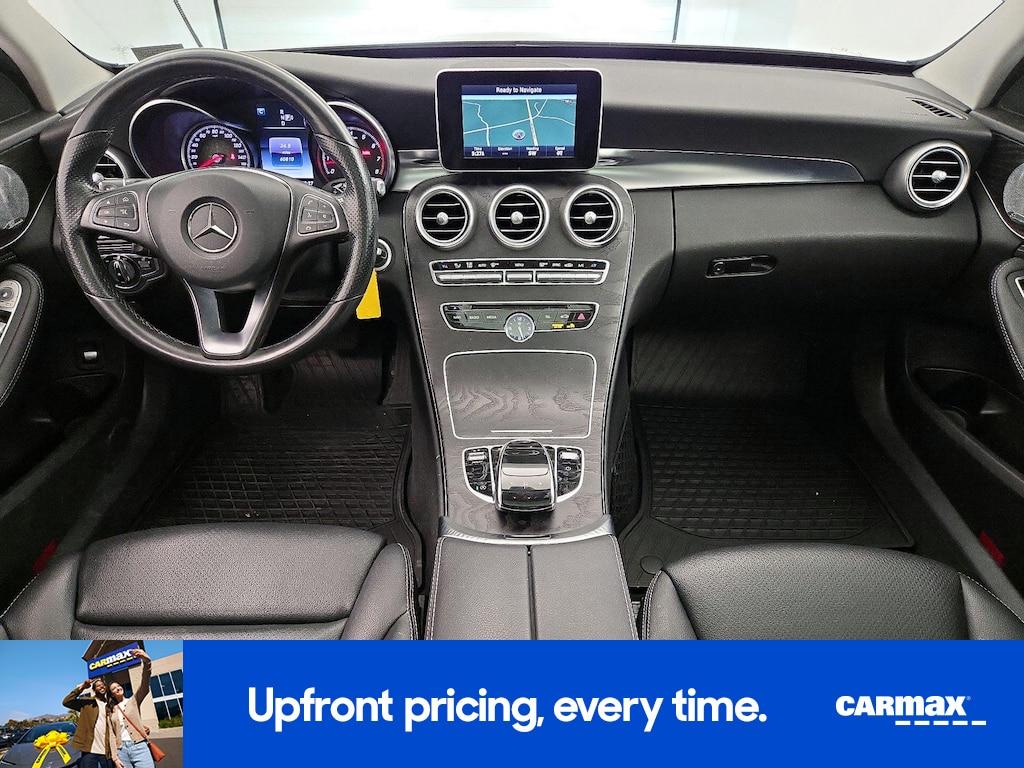 used 2015 Mercedes-Benz C-Class car, priced at $16,998