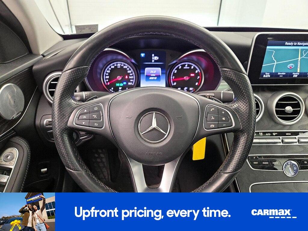used 2015 Mercedes-Benz C-Class car, priced at $16,998