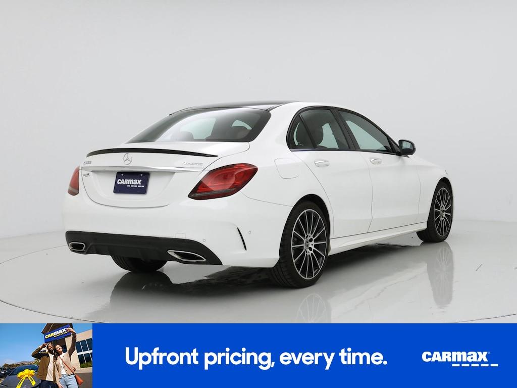 used 2021 Mercedes-Benz C-Class car, priced at $27,998