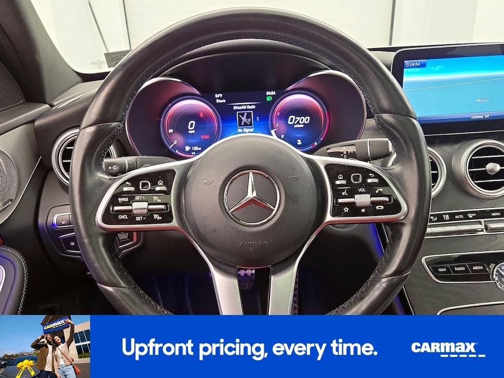 used 2021 Mercedes-Benz C-Class car, priced at $27,998