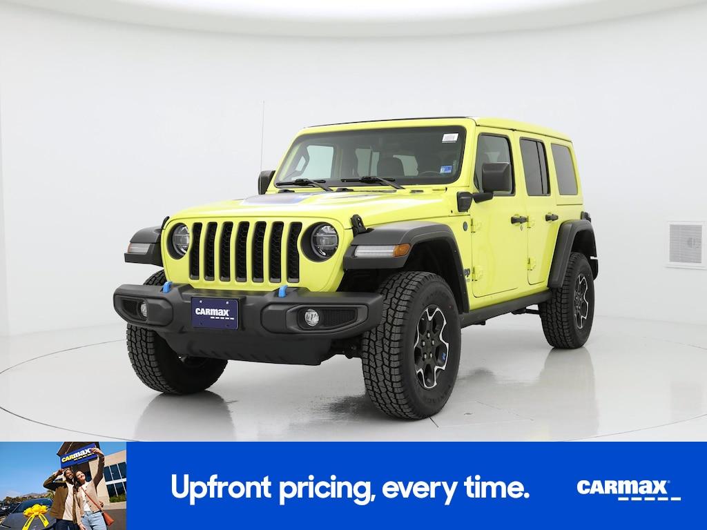 used 2022 Jeep Wrangler Unlimited 4xe car, priced at $32,998