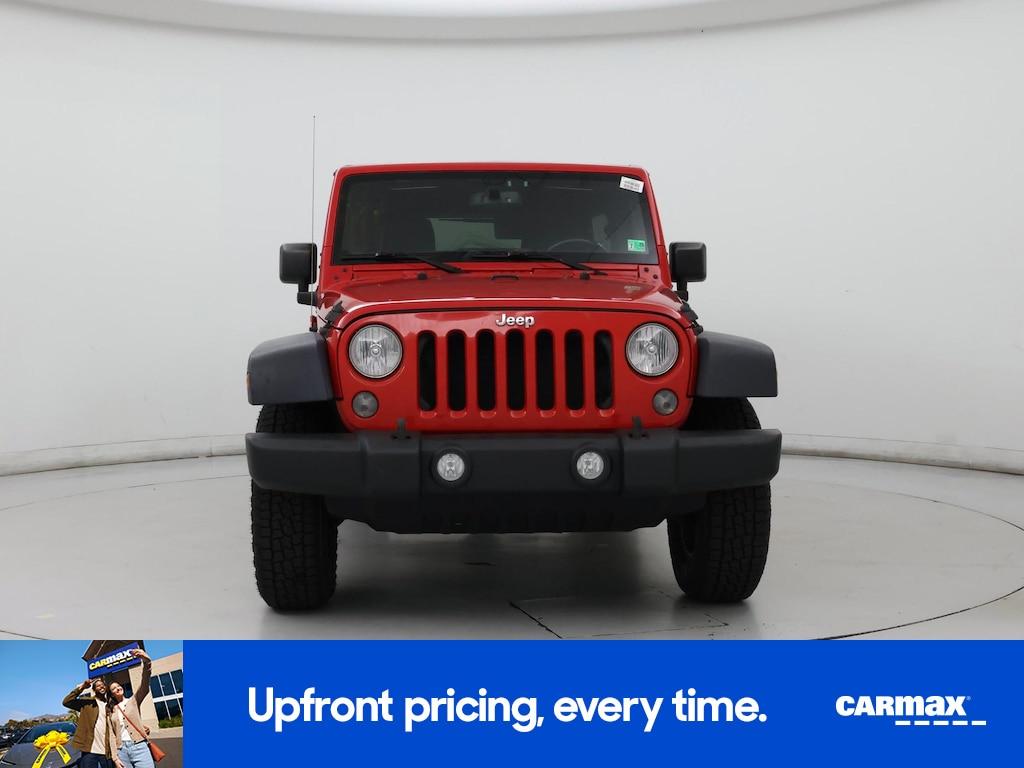 used 2016 Jeep Wrangler car, priced at $18,998