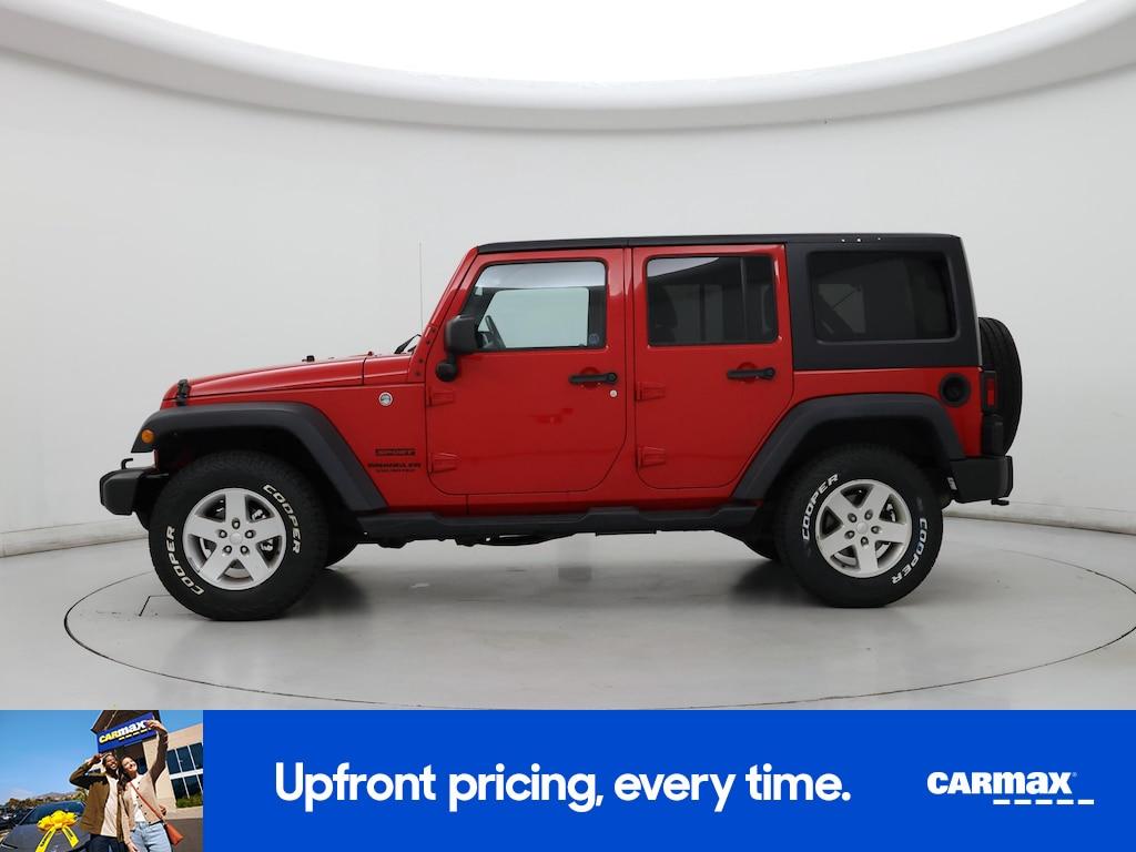 used 2016 Jeep Wrangler car, priced at $18,998