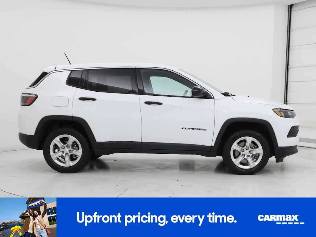 used 2023 Jeep Compass car, priced at $18,998