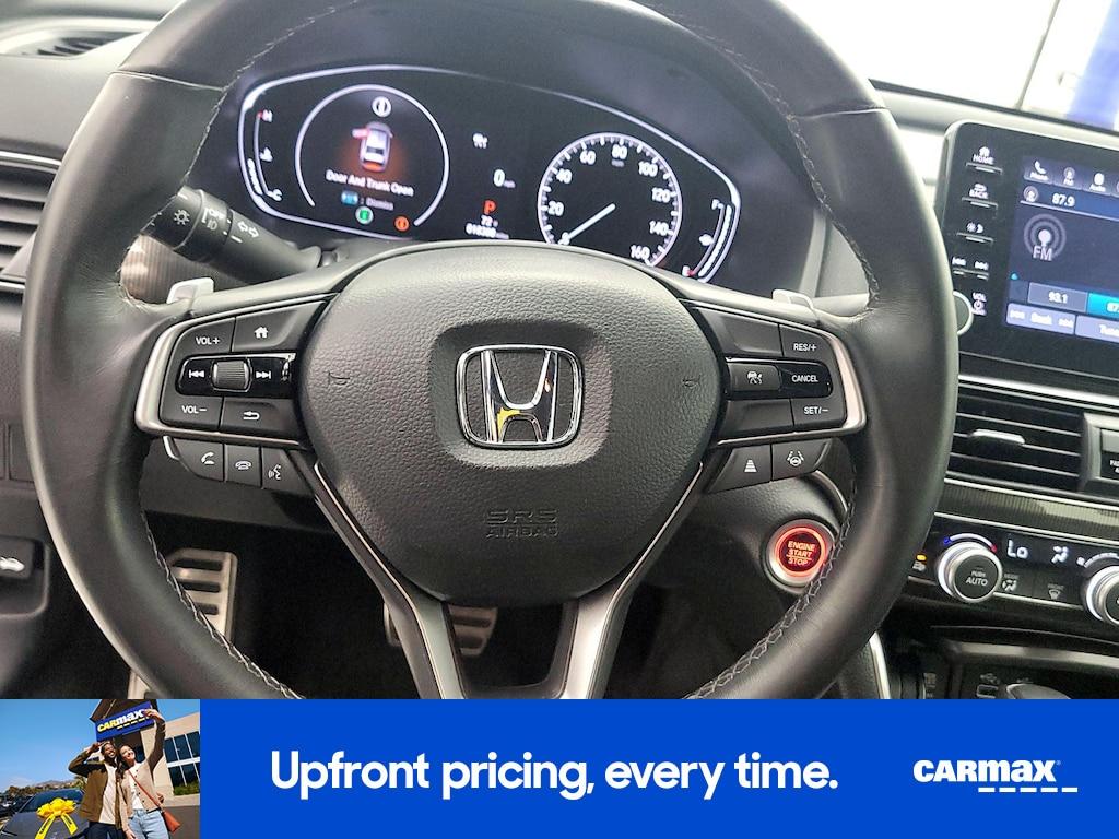 used 2022 Honda Accord car, priced at $27,998